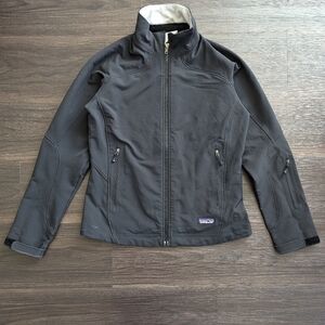 Patagonia Women's Special Guide Soft Shell Activewear Jacket Black Size Small